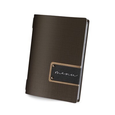 Dag Style - Menu Chef Marrone Golfo 16,5x23,1 cm