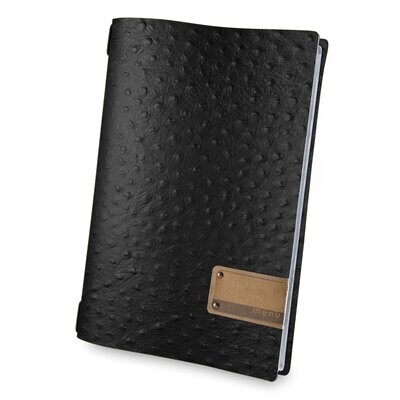 Dag Style - Menu Fashion Nero Struzzo A4 23,2x31,8 cm