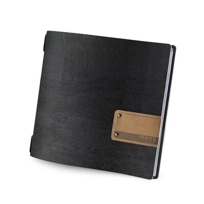 Dag Style - Menu Sughero Nero Quadrato 23x23,1 cm