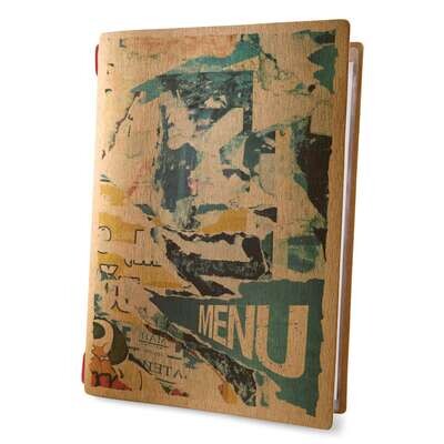 Dag Style - Menu Street Art A4 23,2x31,8 cm
