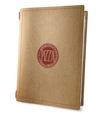 Dag Style - Menu Rosso Pizza A4 23,2x31,8 cm