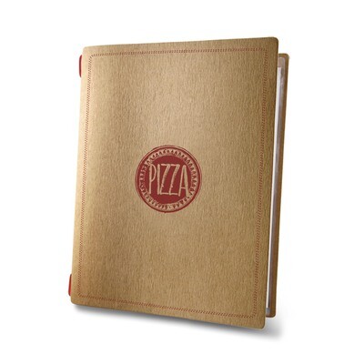 Dag Style - Menu Rosso Pizza Golfo 16,5x23,1 cm