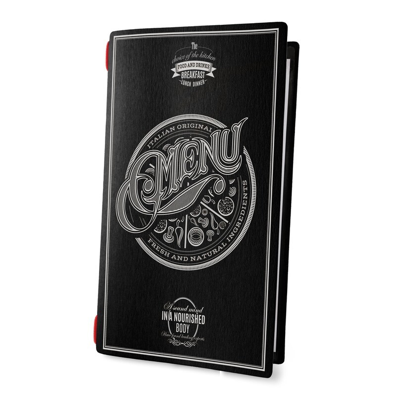 Dag Style - Menu Tattoo Nero 4RE 17,3x31,8 cm