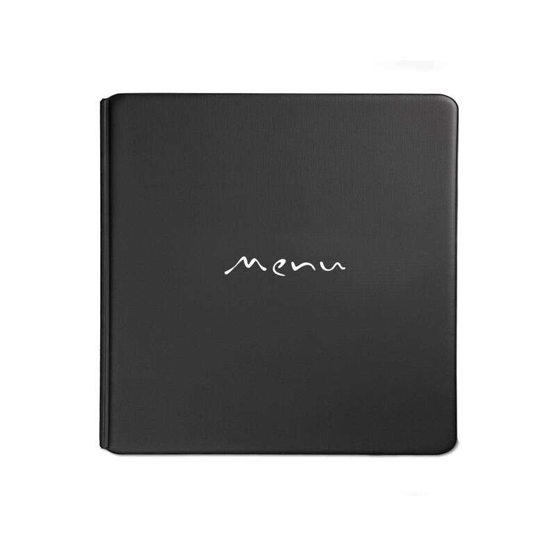 Dag Style - Porta Menu TOSCANA QUADRATO scritta menu 23,2x23,2 cm