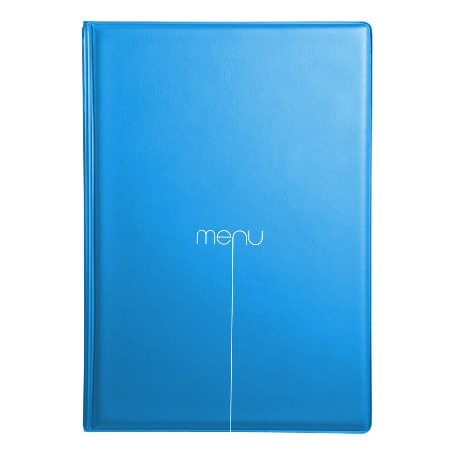 Dag Style - Porta Menu RISTO A4 scritta menu BLU 23,2x32,5 cm