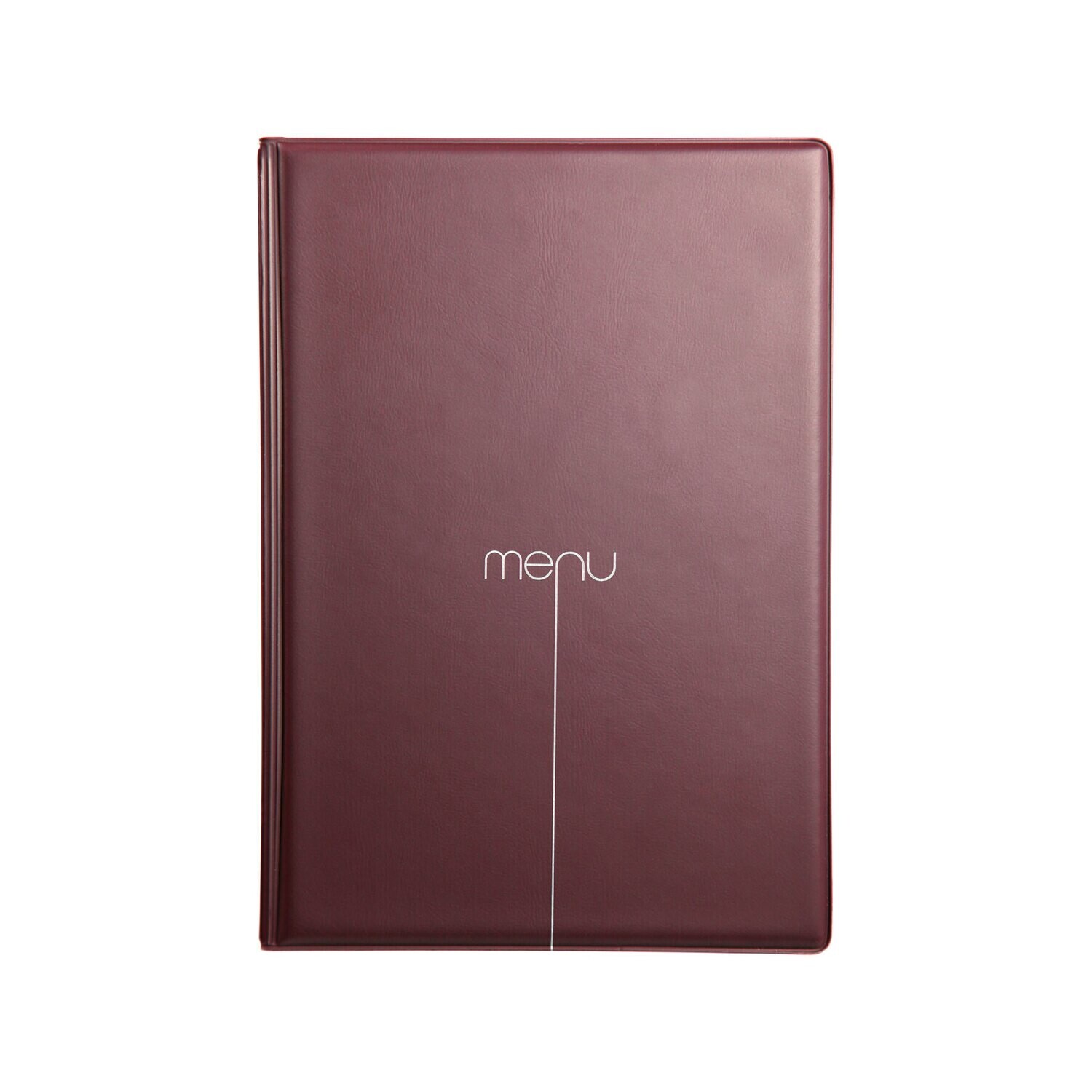 DAG Style - Porta Menu RISTO A5 scritta menu BORDEAUX 16,5x23,8 cm