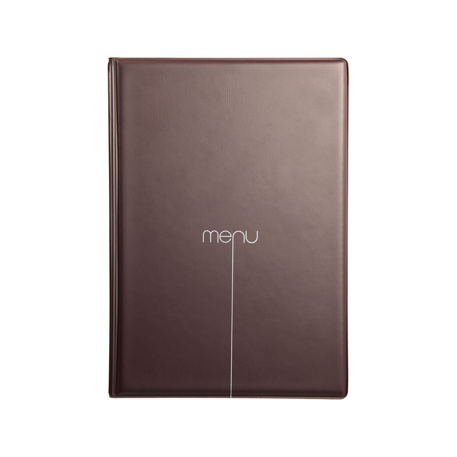 Dag Style - Porta Menu RISTO A5 scritta menu CACAO 16,5x23,8 cm