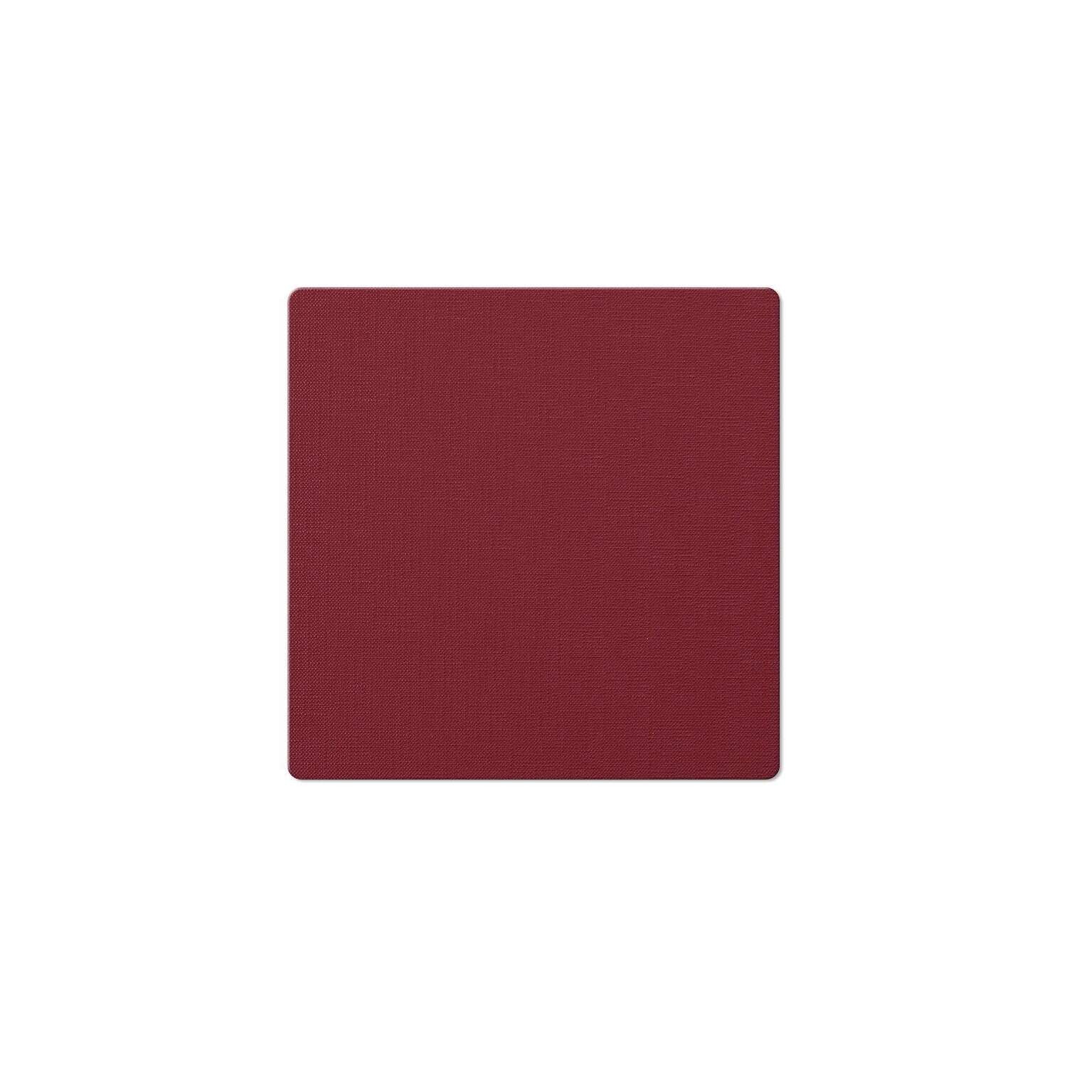 Dag Style - Tovaglietta Juta 32 x 32 cm Bordeaux