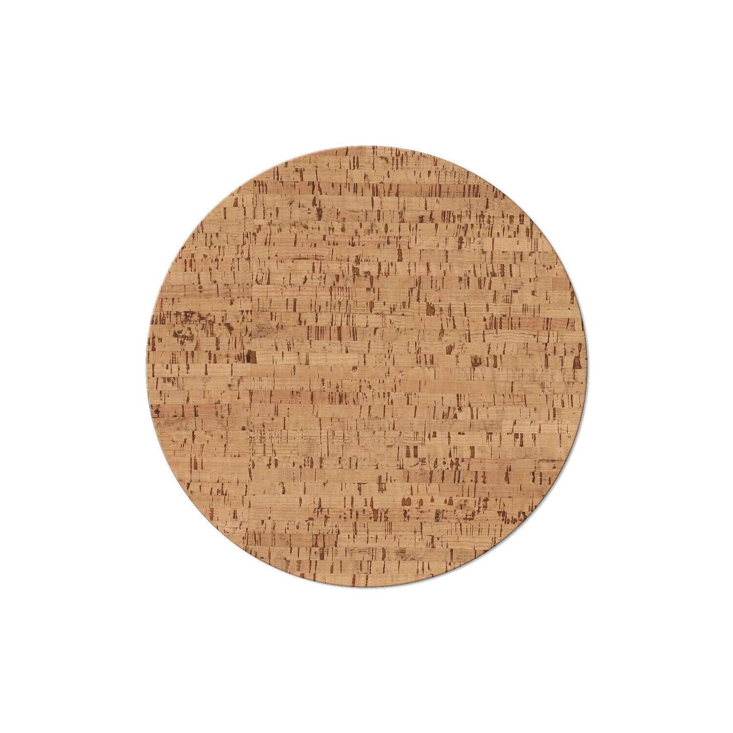 Dag Style - Tovagliette Tonda Sughero 34 cm Naturale