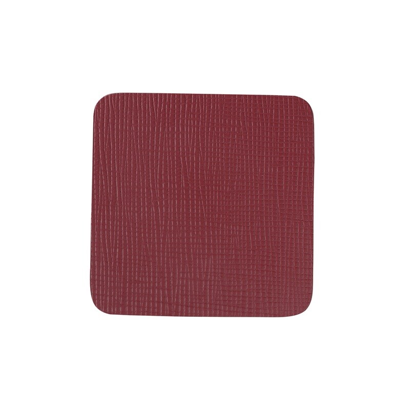 Dag Style - Sottobicchieri Chef 9,5 x 9,5 cm Bordeaux