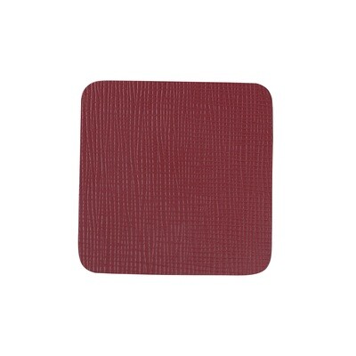 Dag Style - Sottobicchieri Chef 9,5 x 9,5 cm Bordeaux