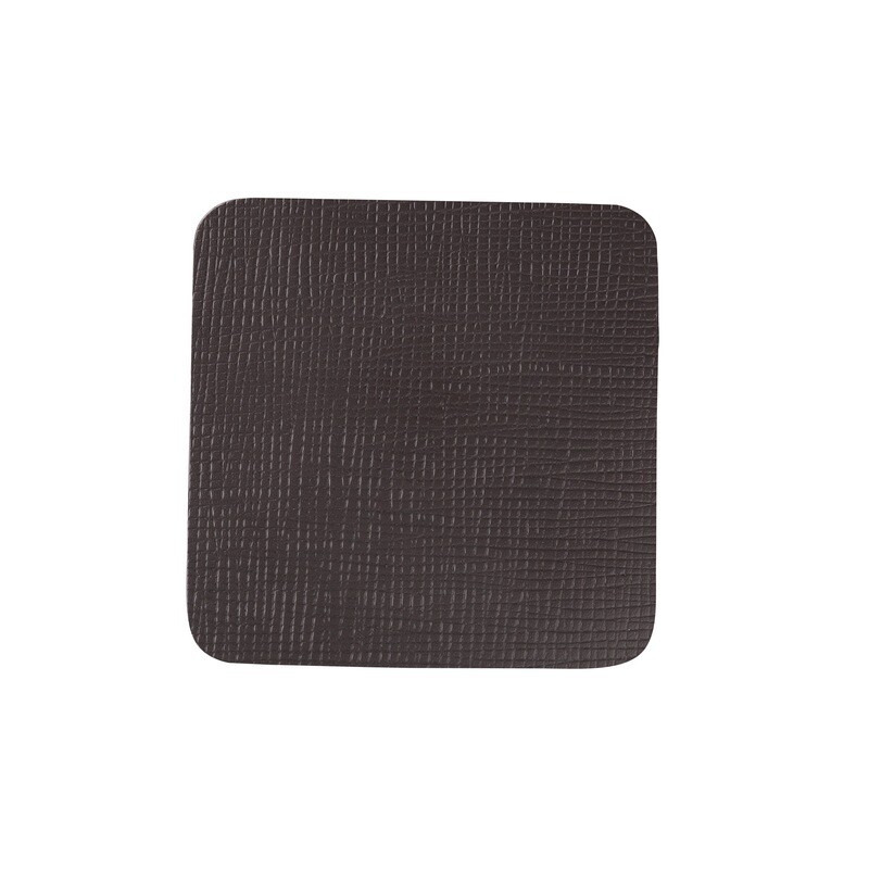 Dag Style - Sottobicchieri Chef 9,5 x 9,5 cm Marrone