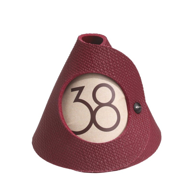 Dag Style - Segna tavolo Juta 7 x 7,5 cm Bordeaux