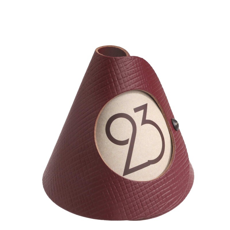 Dag Style - Segna tavolo Chef 7 x 7,5 cm Bordeaux