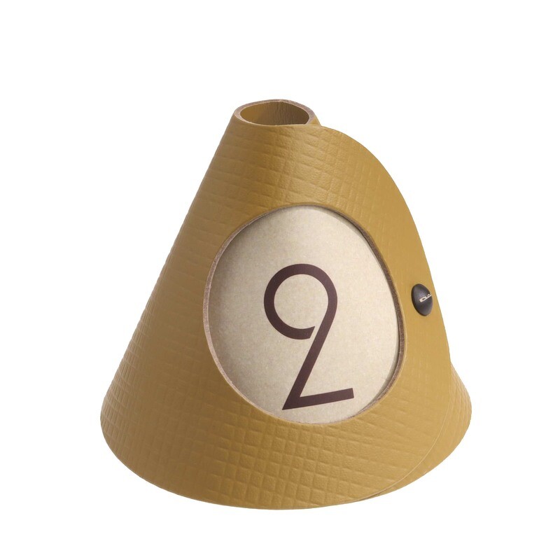 Dag Style - Segna tavolo Chef 7 x 7,5 cm Ocra