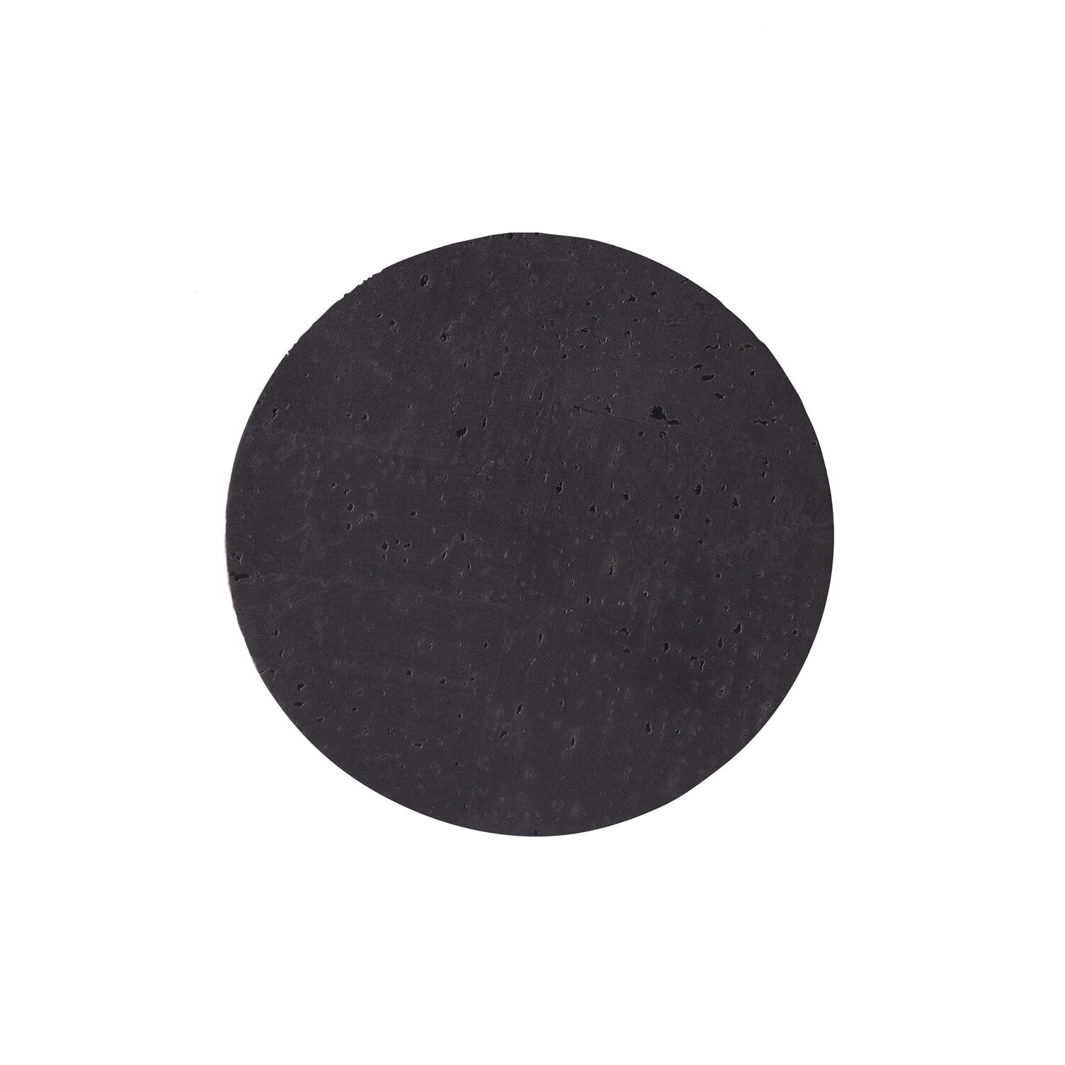 Dag Style - Cork Coasters 10 cm Black