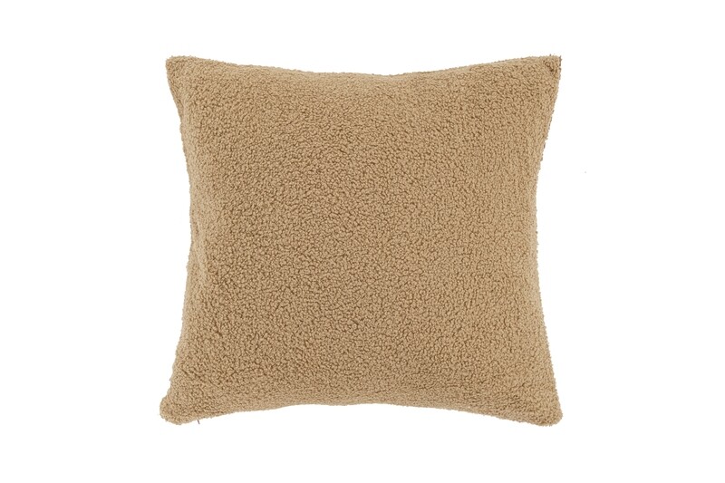 Cuscino teddy 45 x 45 cm Beige - Tirolix