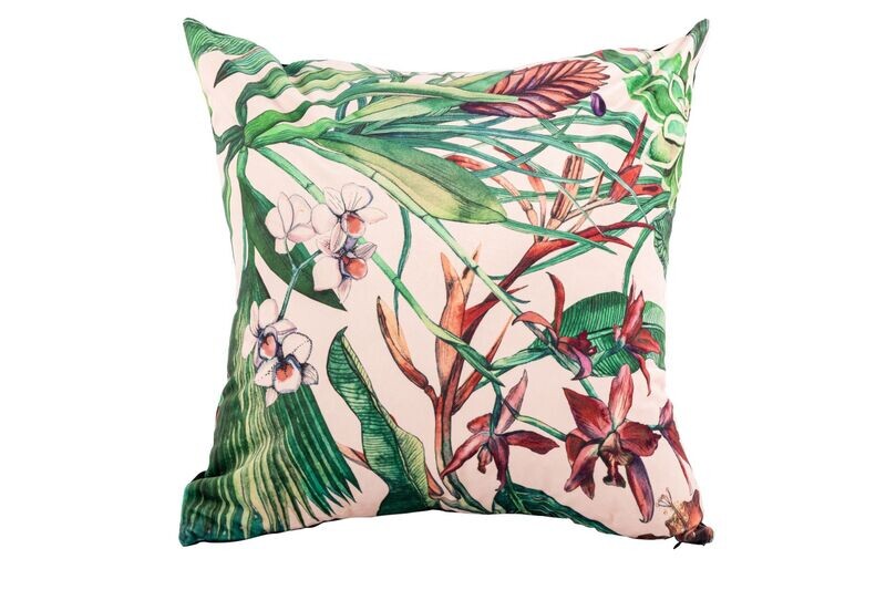 Cuscino orchidea 45 x 45 cm Multicolore - Tirolix