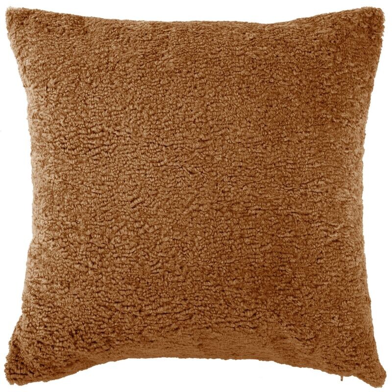 Cuscino morbido 45 x 45 cm Marrone - Tirolix