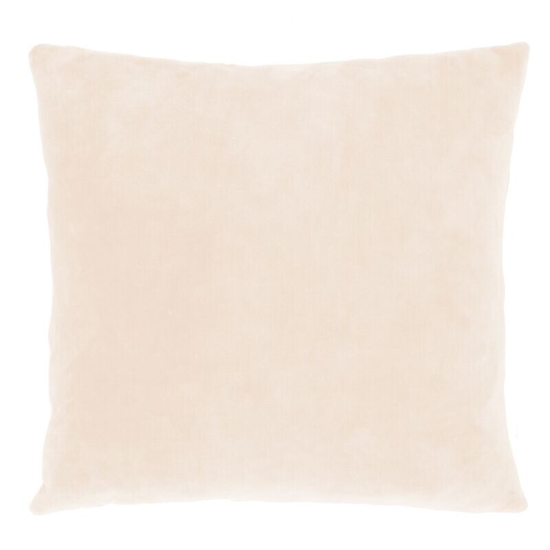 Cuscino in velluto 45 x 45 cm Crema - Tirolix