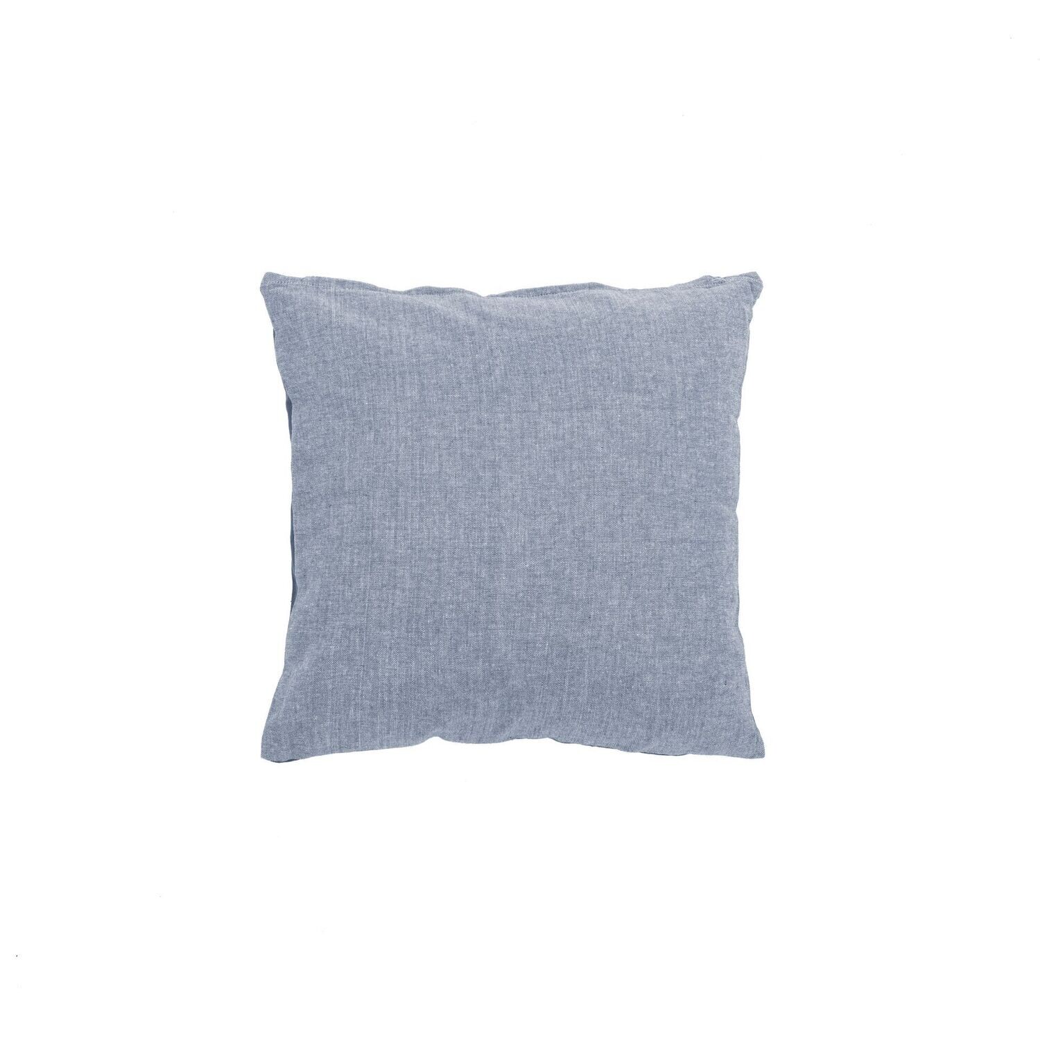 Cuscino imbottito in Cotone 60x60 cm Blu - Tirolix