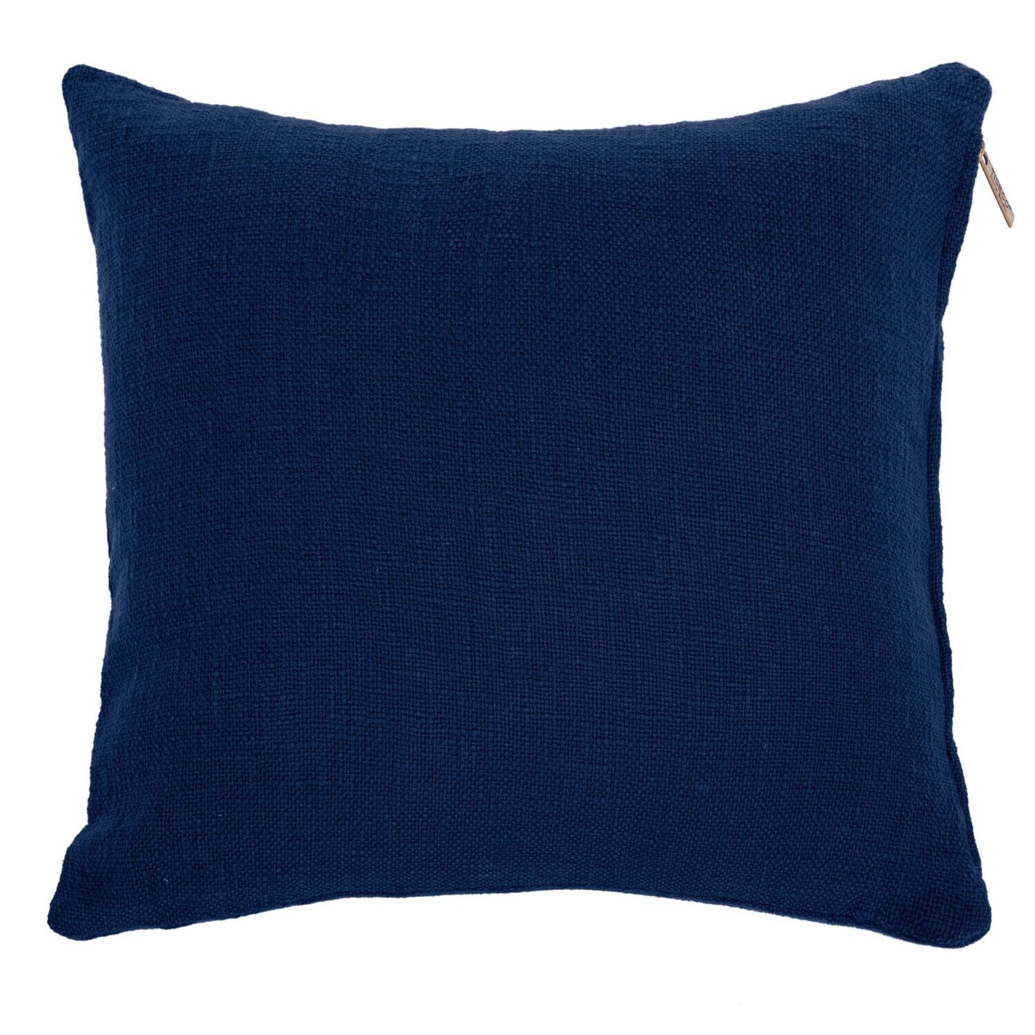 Cuscino in cotone slub 60 x 60 cm  Blu - Tirolix
