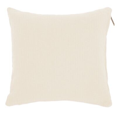 Cuscino in cotone slub 60 x 60 cm  Crema - Tirolix