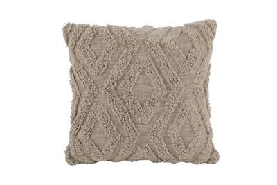 Gesteppt Kissen 45x45 cm Taupe - Tirolix