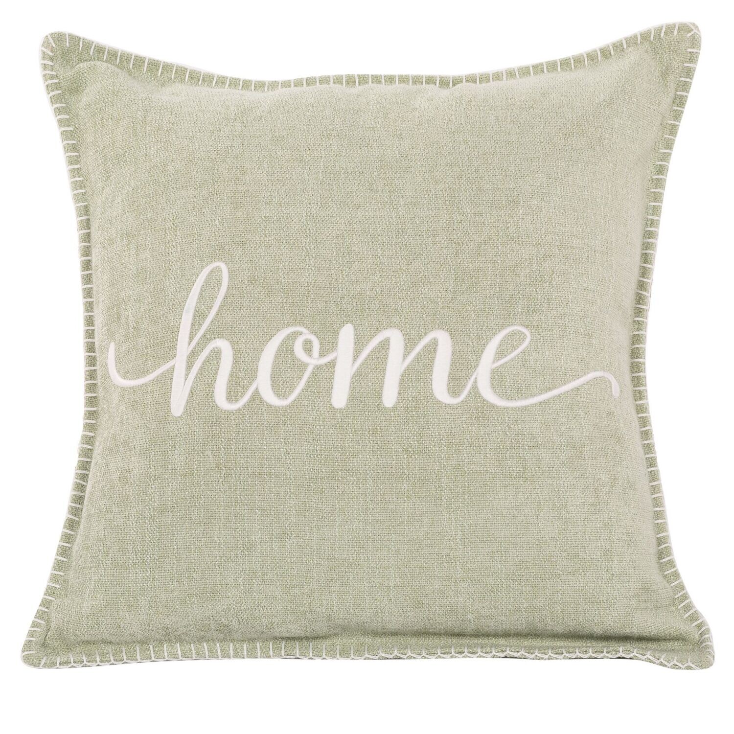 Cuscino con scritta 45 x 45 cm Verde Salvia - Tirolix