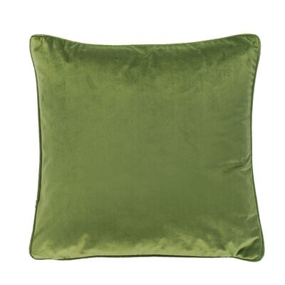 Cuscino morbido in velluto 45 x 45 cm Verde - Tirolix