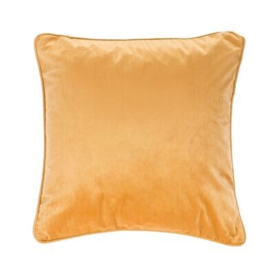 Cuscino morbido in velluto 45 x 45 cm Cammello - Tirolix