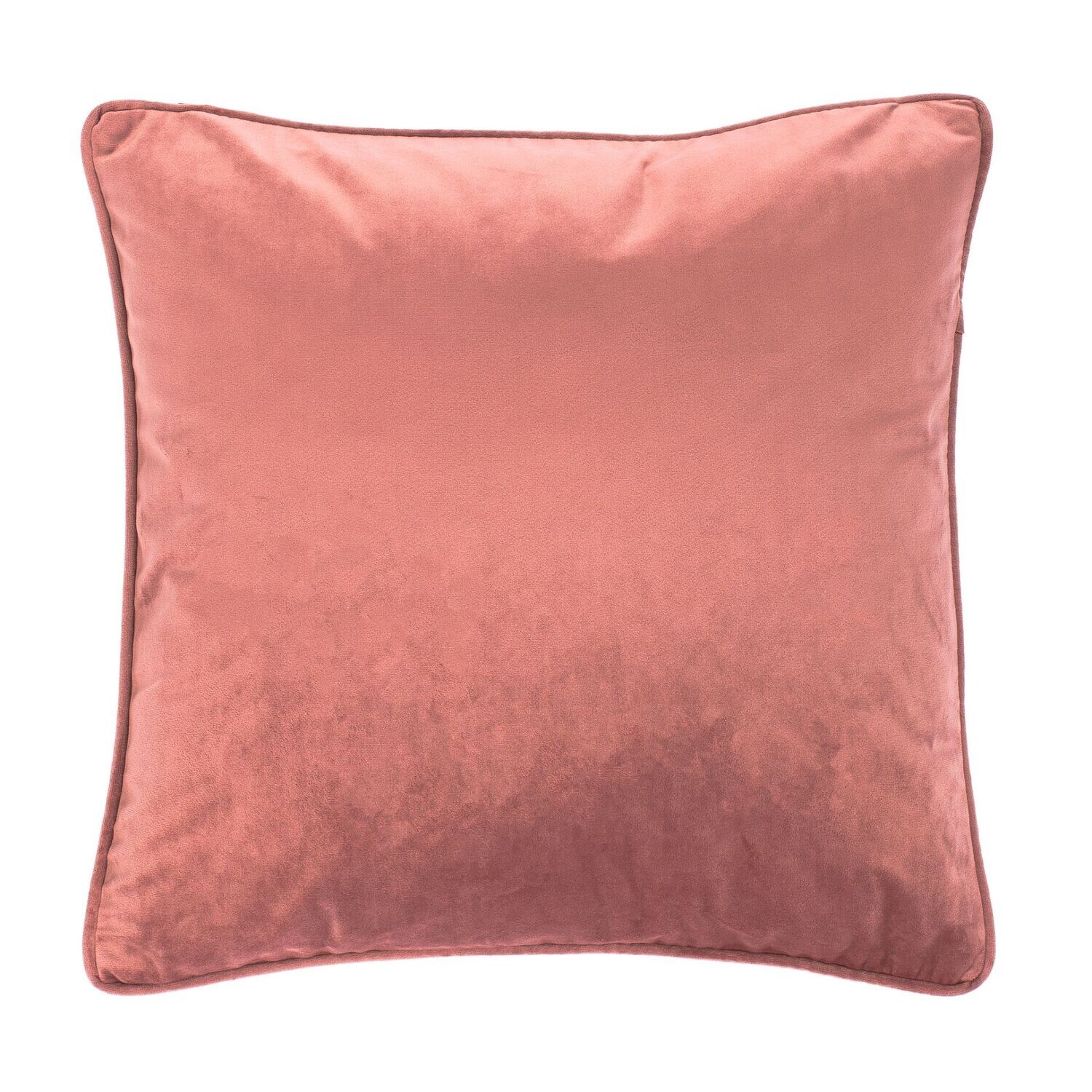 Cuscino morbido in velluto 60 x 60 cm Ruggine - Tirolix