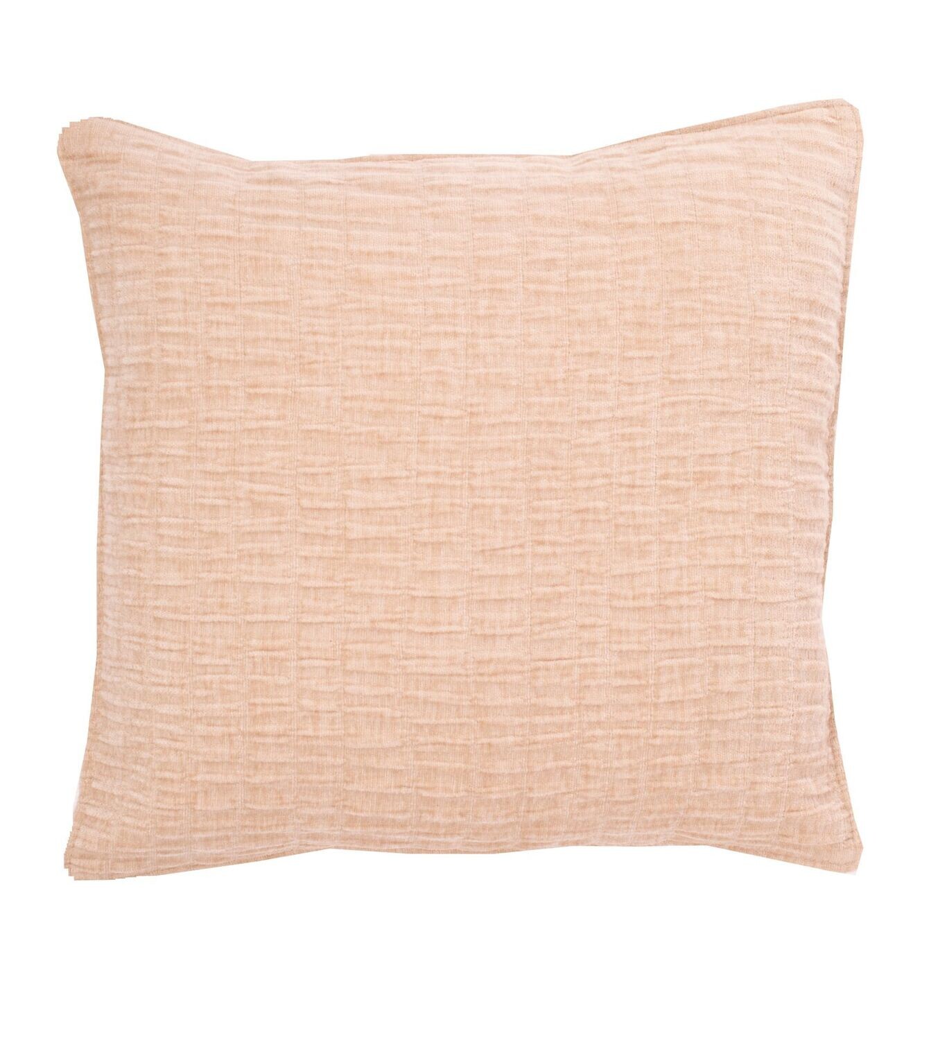Cuscino in ciniglia 42 x 42 cm Crema - Tirolix