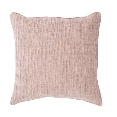 Cuscino in ciniglia 42 x 42 cm Taupe - Tirolix