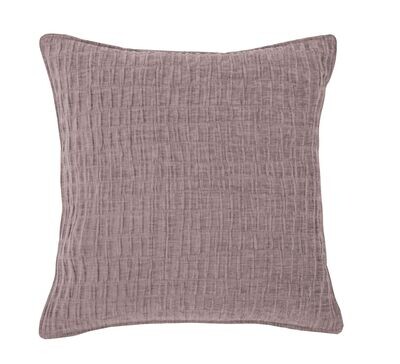 Cuscino in ciniglia 42 x 42 cm Malva - Tirolix