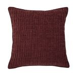 Cuscino Ciniglia 42x42 cm Rosso Scuro - Tirolix