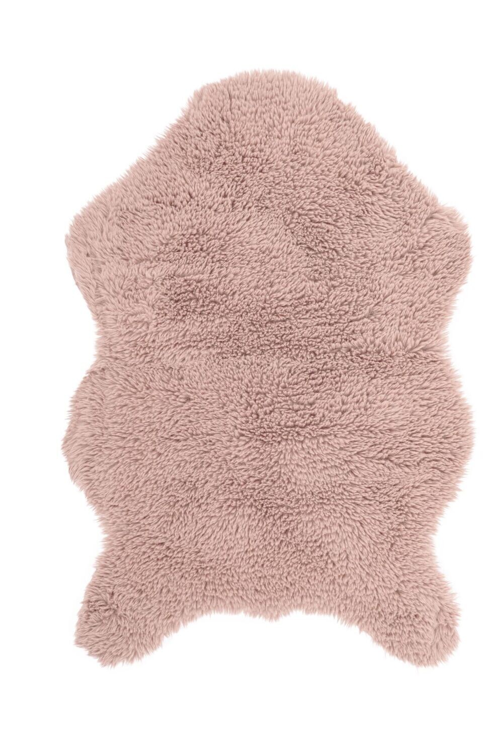Tappeto in pelle di pecora 60 x 90 cm Rosa - Tirolix