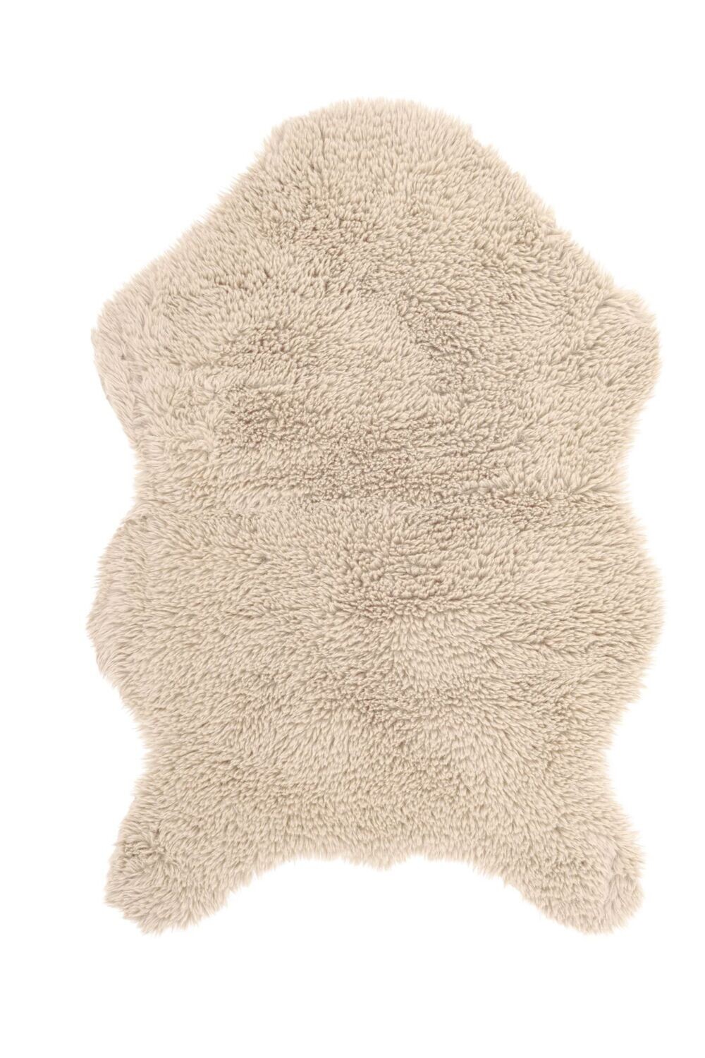Tappeto in pelle di pecora 60 x 90 cm Crema - Tirolix