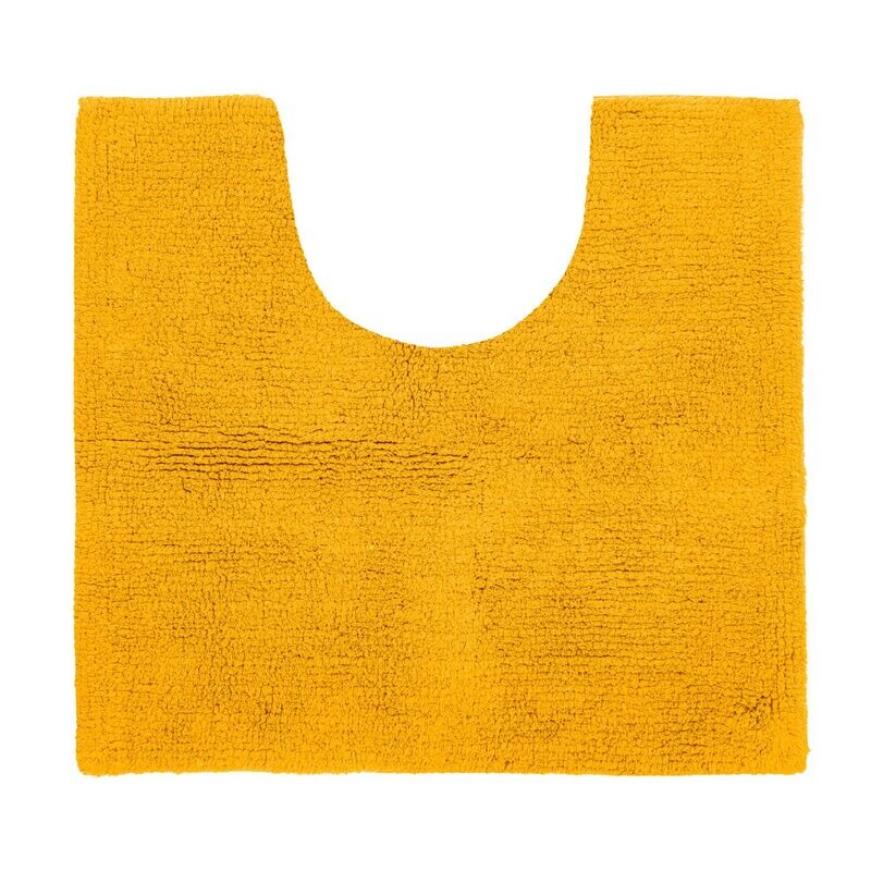 Tappeto da Bagno in Spugna 50x45 cm Giallo - Tirolix