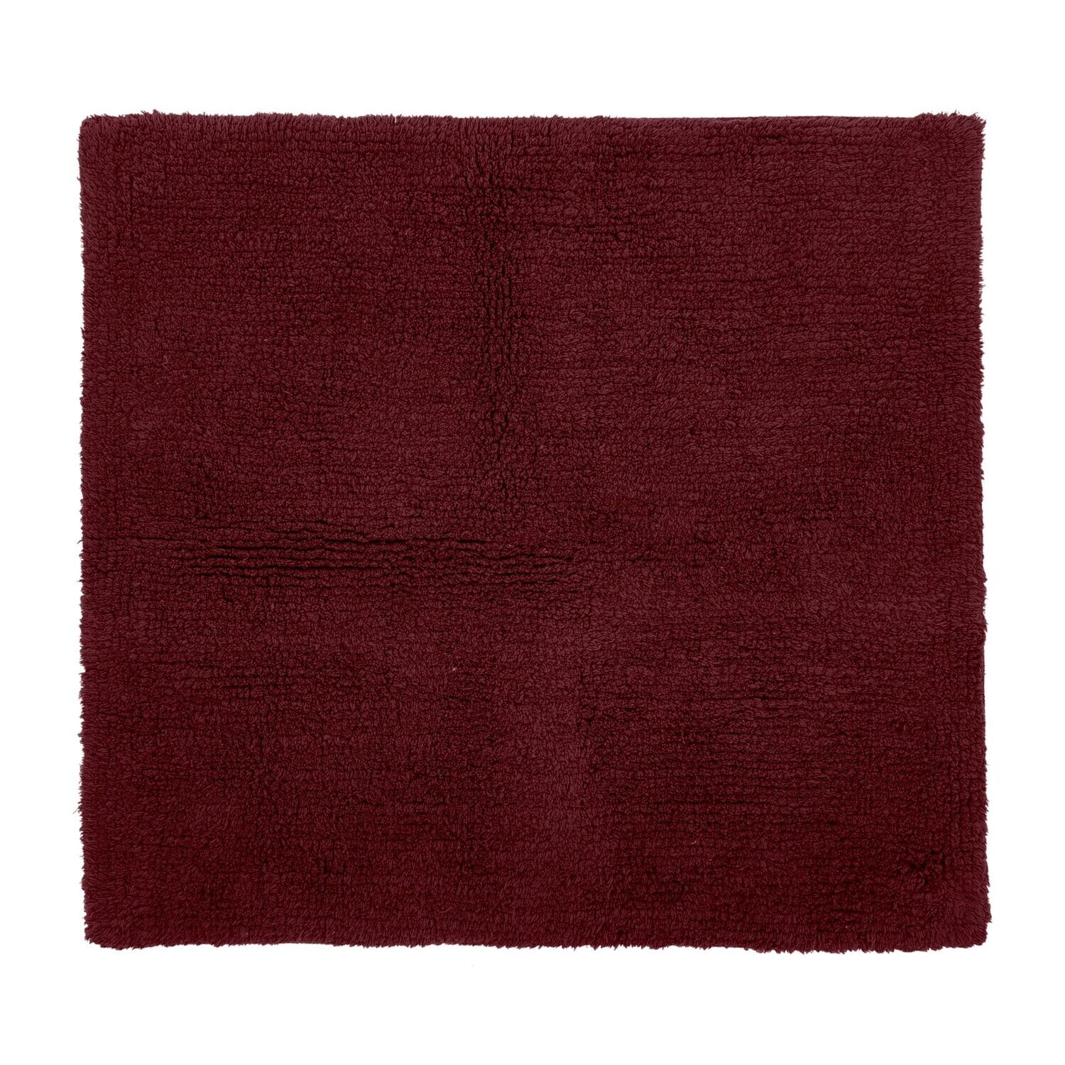 Tappeto da Bagno in Spugna 60 x 60 cm Rosso - Tirolix