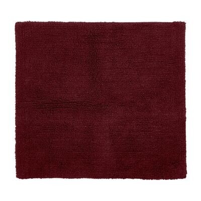 Tappeto da Bagno in Spugna 60x60 cm Rosso - Tirolix