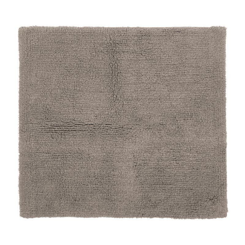 Badteppich mit Schwamm 60x60 cm Taupe - Tirolix