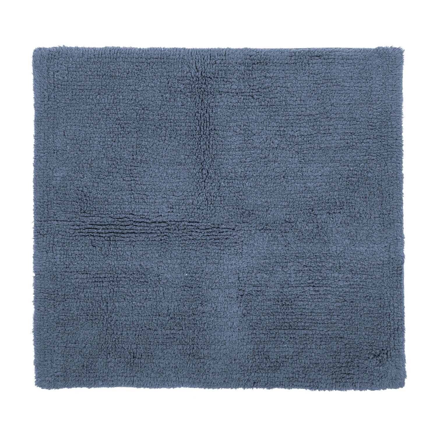 Badteppich mit Schwamm 60x60 cm Blau - Tirolix