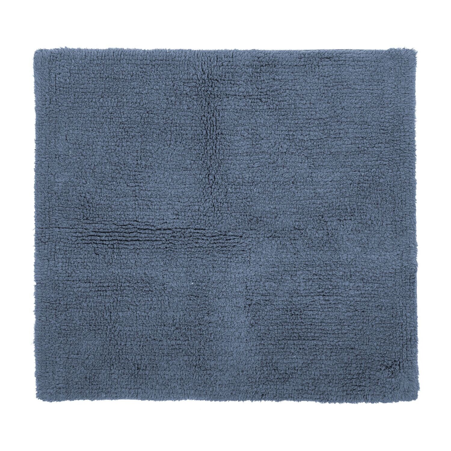 Bathroom Rug in Terrycloth 60 x 60 cm Blue - Tirolix