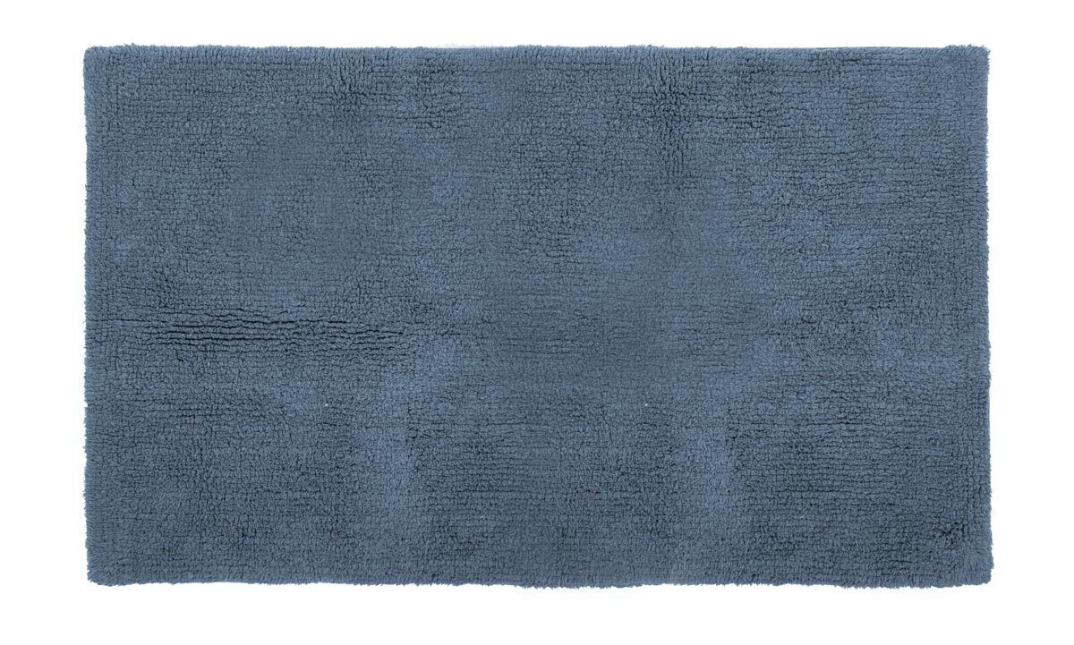 Tappeto da Bagno in Spugna 60 x 100 cm Blu - Tirolix