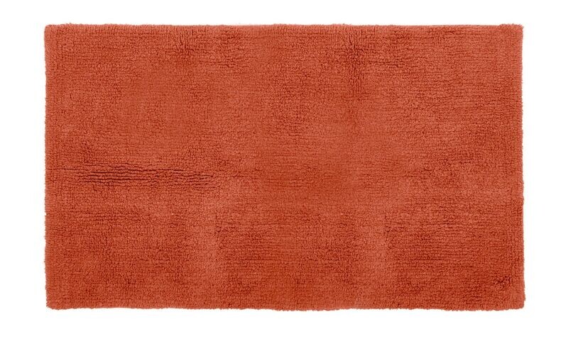 Tappeto da Bagno in Spugna 60 x 100 cm Ruggine - Tirolix