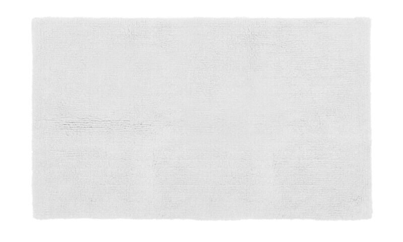 Tappeto da Bagno in Spugna 60 x 100 cm Bianco - Tirolix