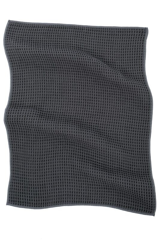 Canovacci/Strofinacci in microfibra 2 pezzi 40 x 60 cm Grigio - Tirolix