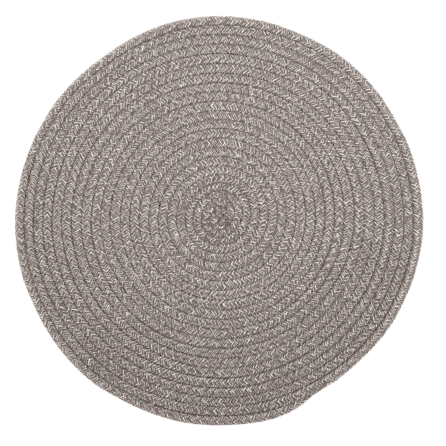 Tovaglietta Rotonda in Juta 38 cm Taupe - Tirolix