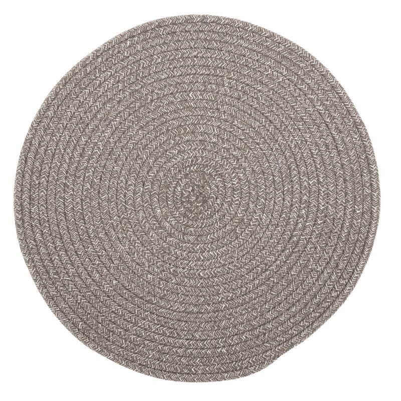 Tovaglietta Rotonda in Juta 38 cm Taupe - Tirolix